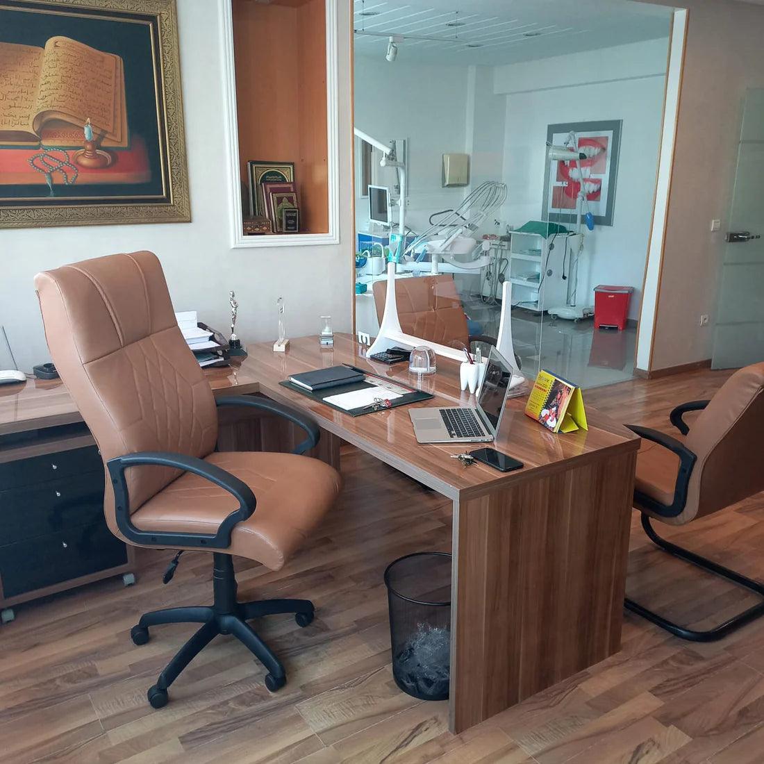 Chaise Président Cuir - MEILLEUR VENTE -
Promo CHOC !! - HomeDeco