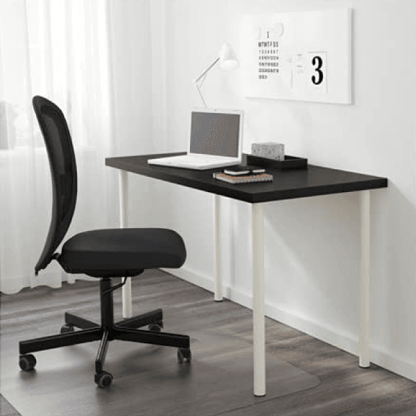 LIPOTUIN - Table en bois et pied en acier - HomeDeco