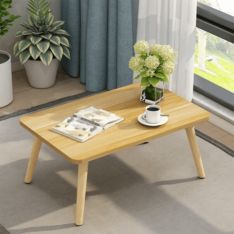 Tuis - Table Basse en bois (100x50x45)cm Chrimendare
