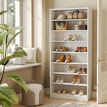 Meuble a chaussure avec Etagere NEMINE 160-180 cm - 4 a 7 Etagère HomeDeco