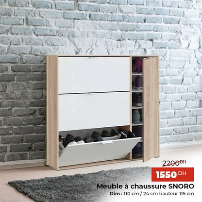 Meuble à chaussures Réf 988 HomeDeco.ma