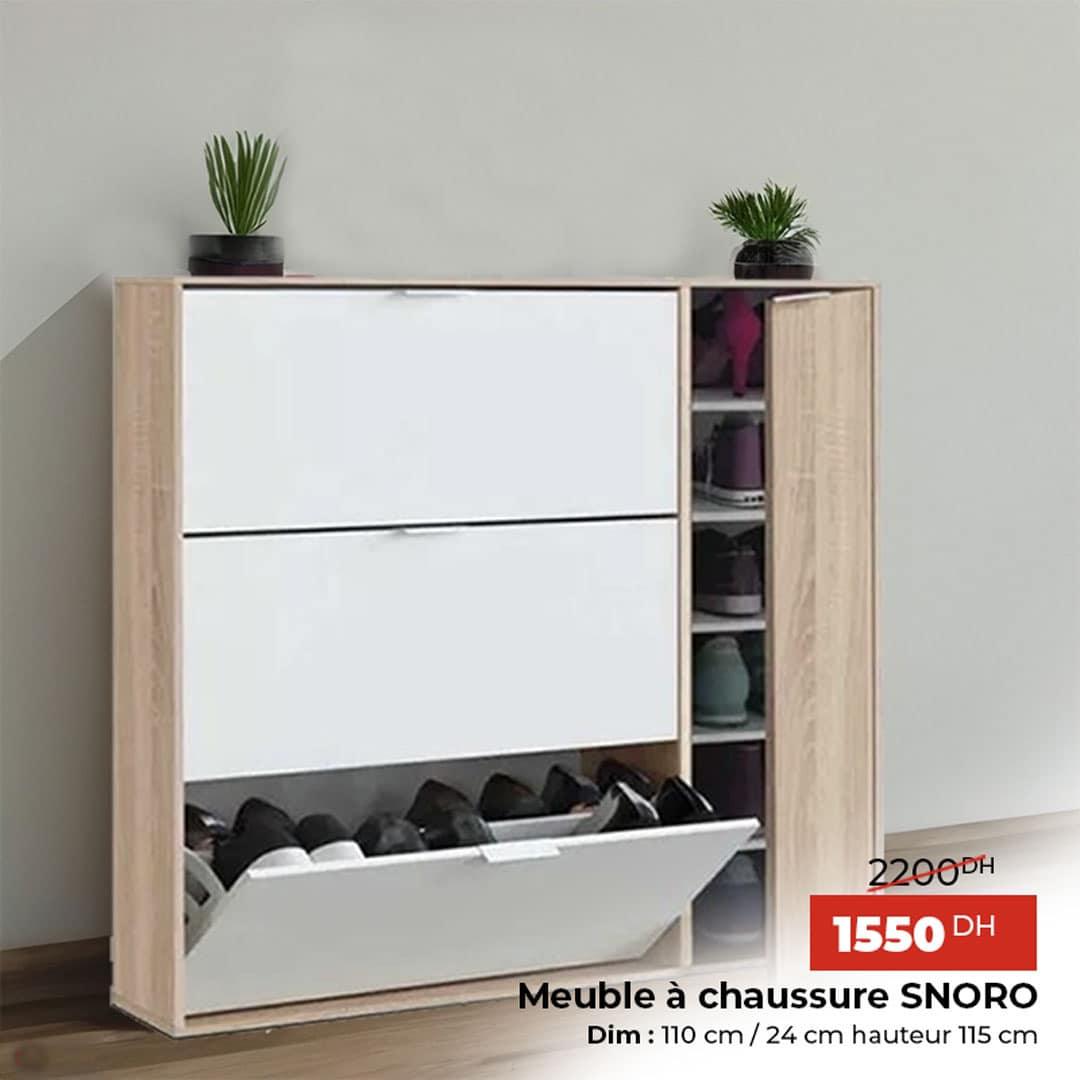 Meuble à chaussures Réf 988 HomeDeco.ma