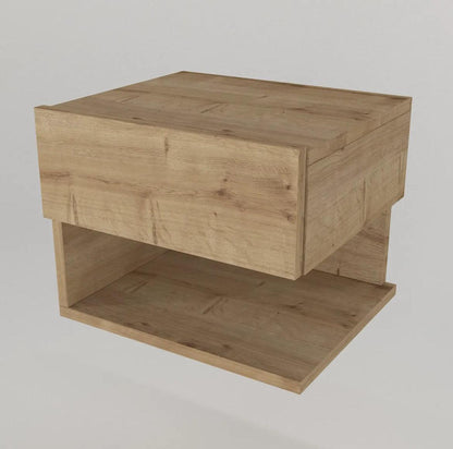 Table de chevet ALMA en bois - 39x35x31 cm HomeDeco