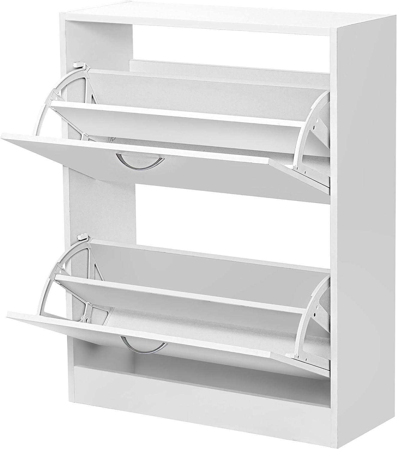 DIVAS- Meuble À Chaussures Blanc - HomeDeco