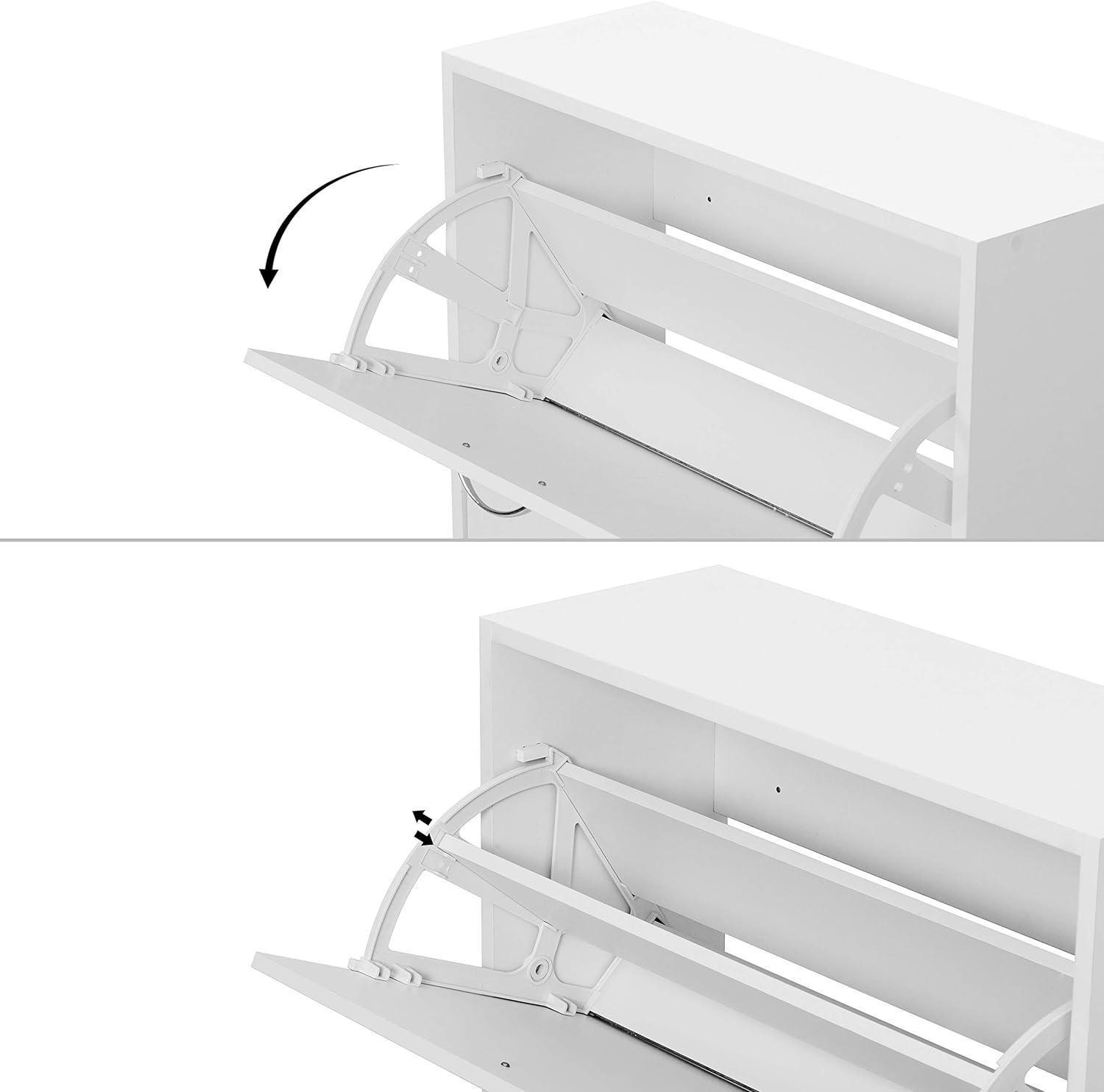 DIVAS- Meuble À Chaussures Blanc - HomeDeco