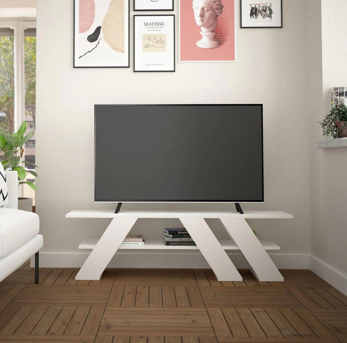 Stand Meuble TV VENDIC 140 cm - Salon et séjour HomeDeco.ma