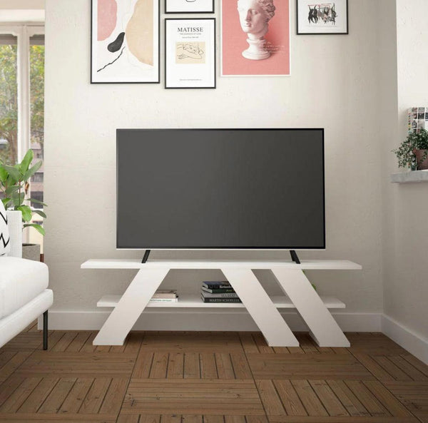 Stand Meuble TV VENDIC 140 cm - Salon et séjour - HomeDeco