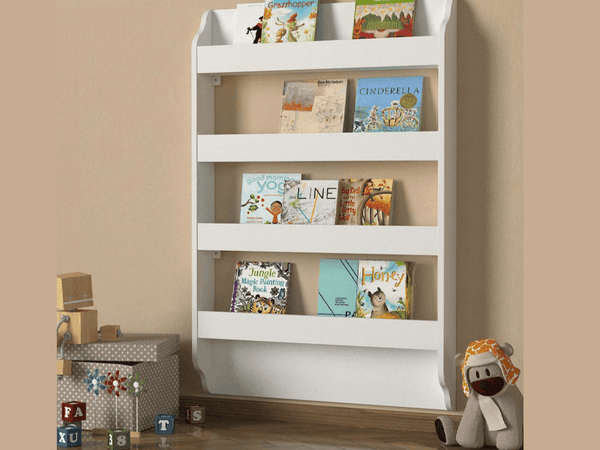 Étagère Biblio enfants AMARD - Blanc - HomeDeco