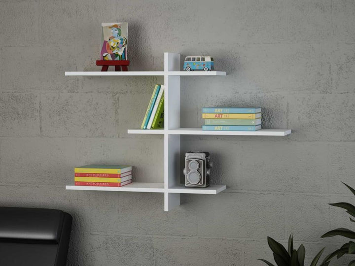 Étagères AMENTES Blanc - Décoration et Ameublement d'intérieur - HomeDeco