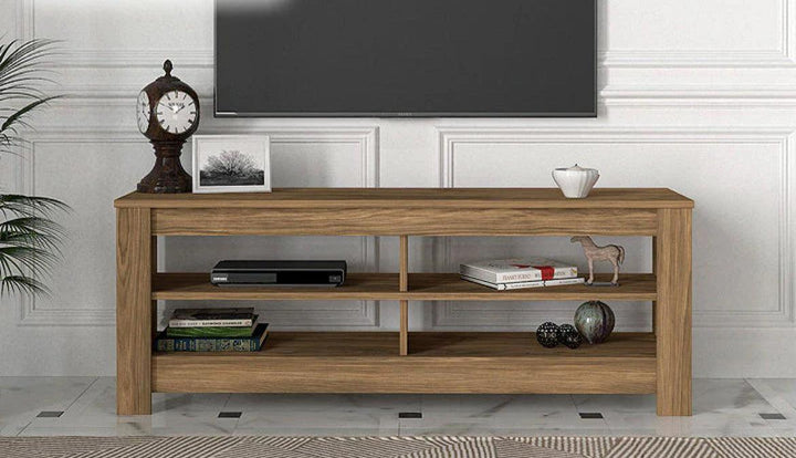 Meuble TV FROM - Noyer - 140 cm - HomeDeco