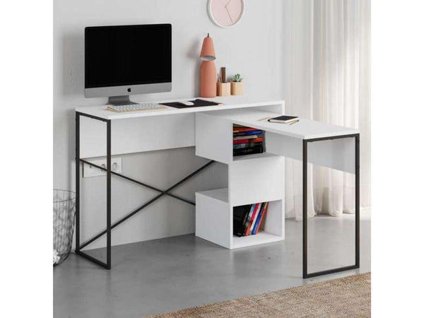 Bureau multi-usages BADU - blanc - HomeDeco