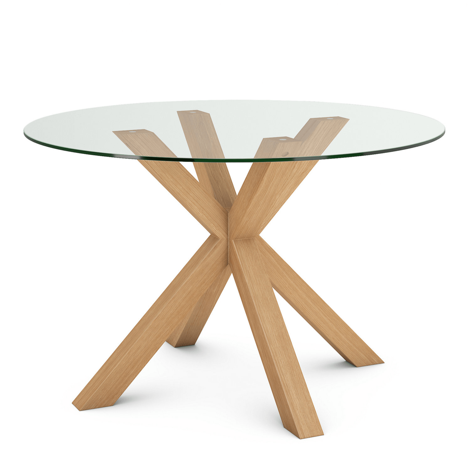 LUNA - Table à Manger Ronde Verte 120CM HomeDeco.ma