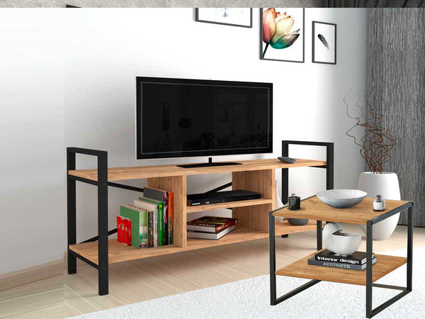 Ensemble de Meuble TV + Table basse NORD