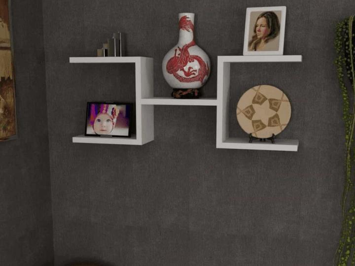 Étagère Murale NORM - Blanc - HomeDeco