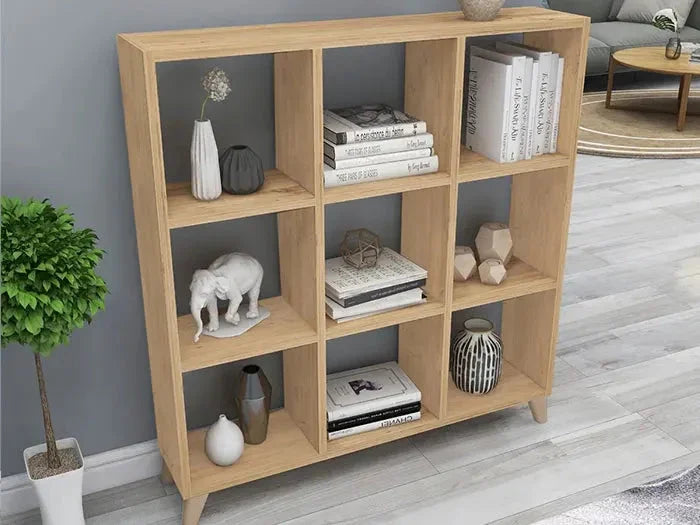 Console et bibliothèque CUBE HomeDeco