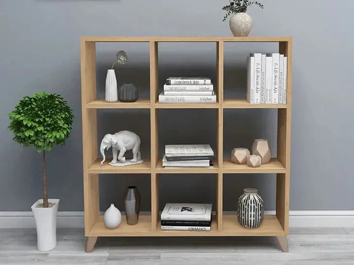 Console et bibliothèque CUBE HomeDeco