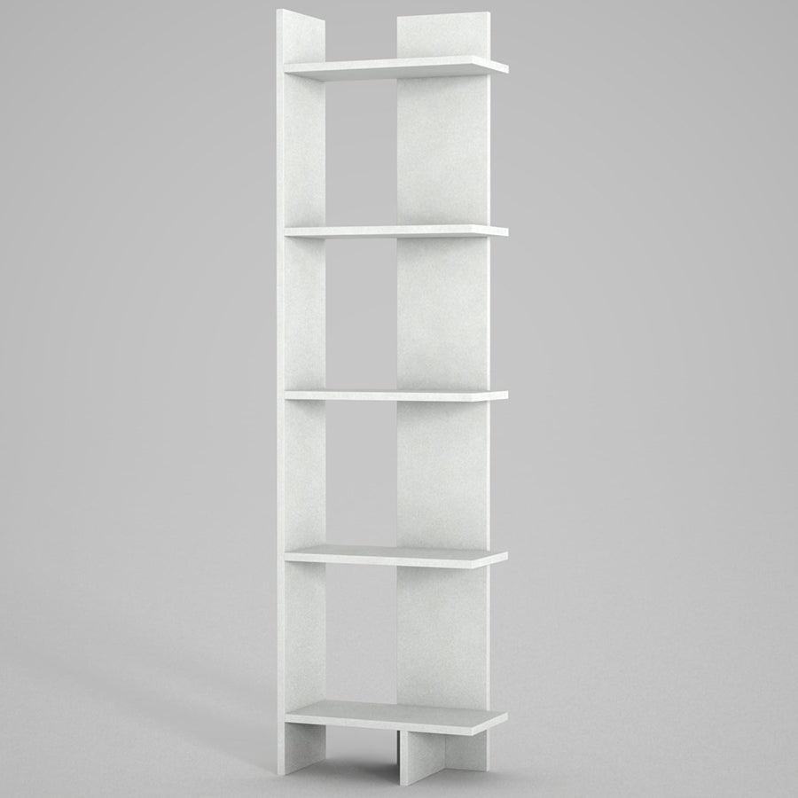 Bibliothèque PERLA -blanc- 170cm HomeDeco.ma