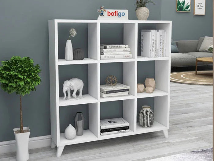 Console et bibliothèque CUBE HomeDeco