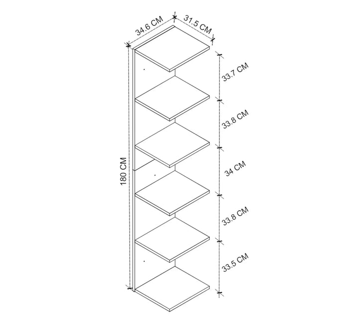 Etagère et Bibliothèque suspendue WALL HomeDeco