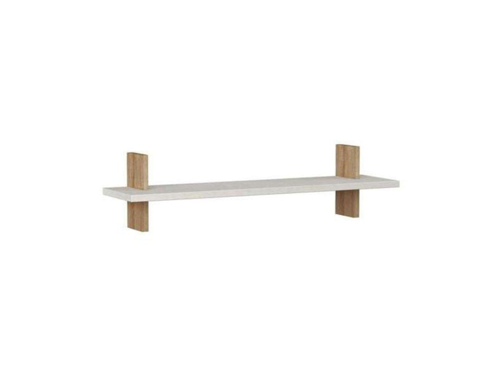 Étagère MUST - blanc - chêne - HomeDeco