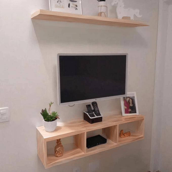 Meuble Tv 80 cm avec Etagère HomeDeco