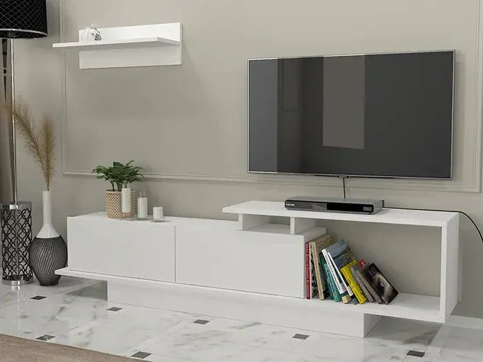 Meuble TV ASOS - Blanc HomeDeco