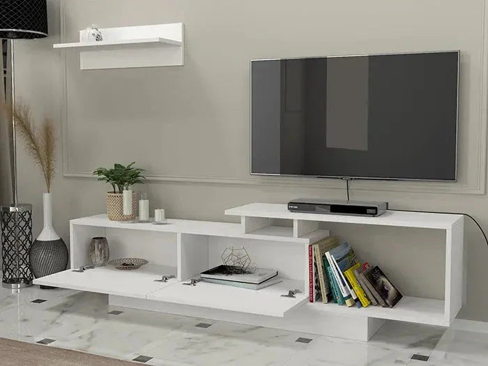 Meuble TV ASOS - Blanc HomeDeco