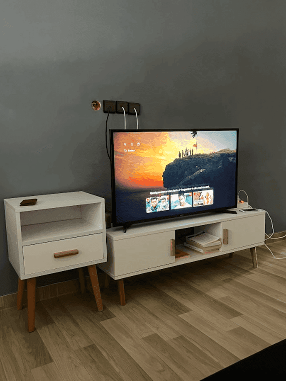 SCANDI, Meuble Tv, 160 Cm, Salon et séjour - HomeDeco