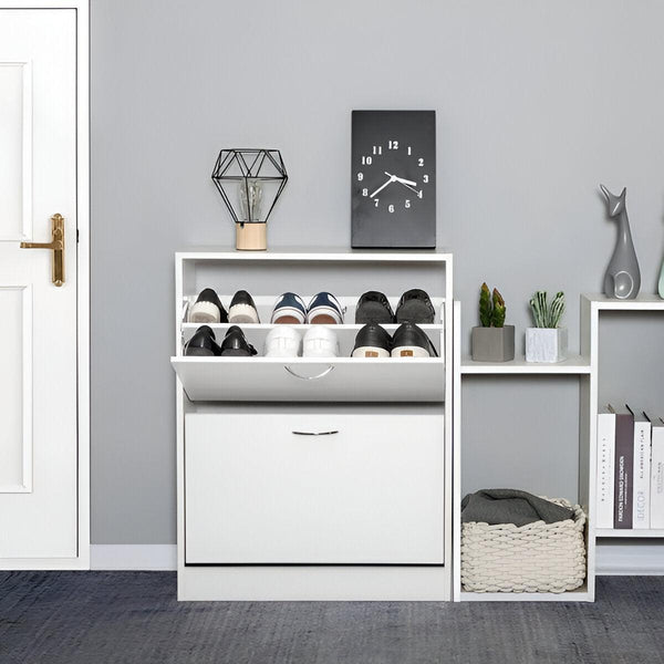 DIVAS- Meuble À Chaussures Blanc - HomeDeco