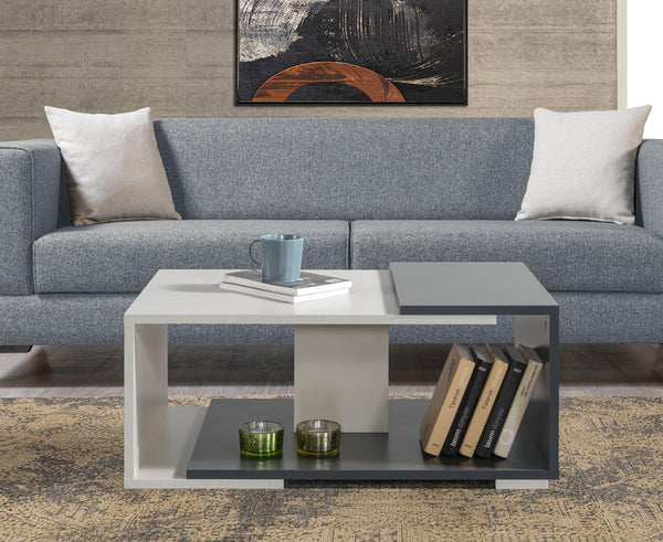 Table basse Anthracite DAVA HomeDeco