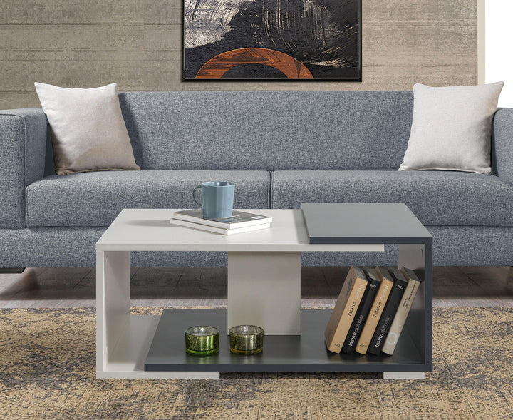 Table basse Anthracite DAVA HomeDeco