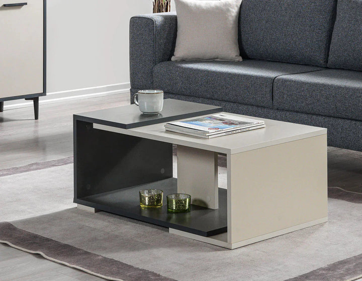 Table basse Anthracite DAVA HomeDeco