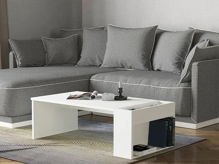 Table basse View - Blanc HomeDeco