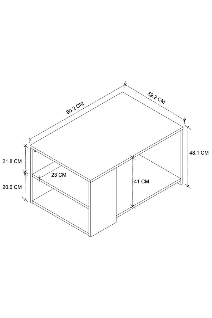 Table basse VALEN HomeDeco