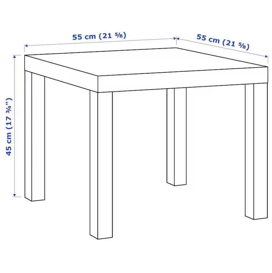 TUIS - Table D'appoint (55x55x45)cm CHRIMENDARE