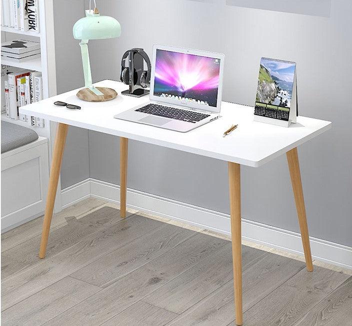 IPOTUIS V2 - Table Blanche en bois (120x60x75)cm - HomeDeco